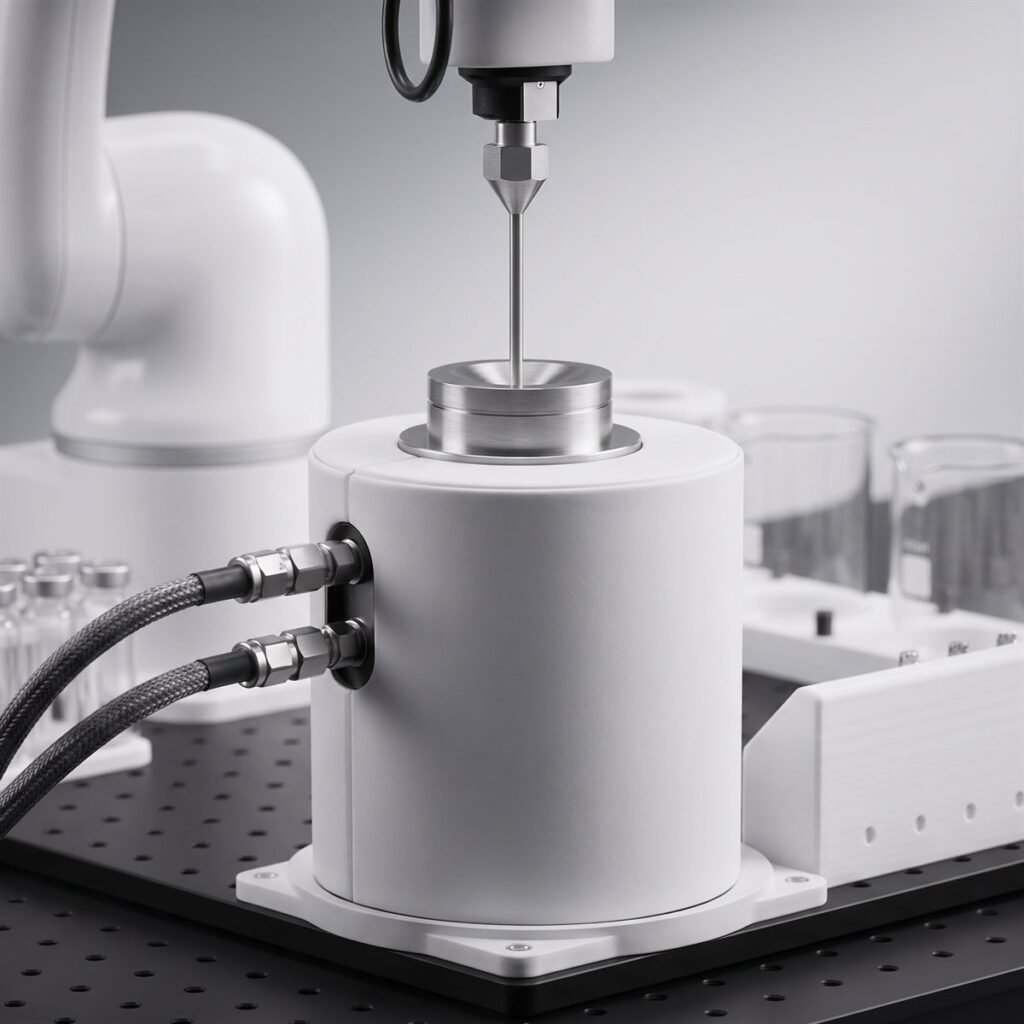 Piston viscometer